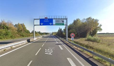 Dans le Saumurois, l’autoroute A85 sera en travaux du lundi 2 .